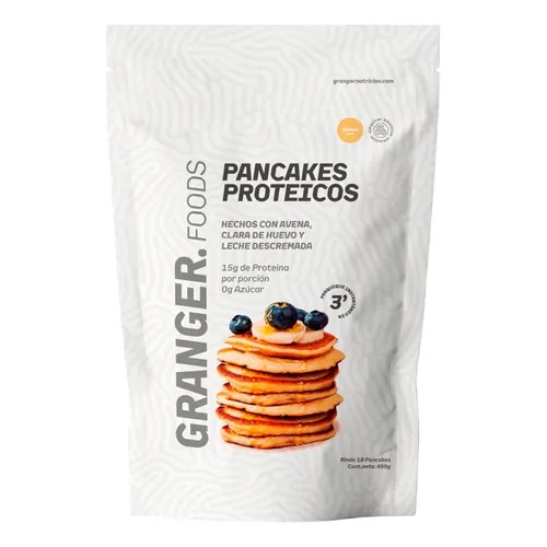 PANCAKES PROTEICOS SABOR VAINILLA