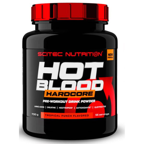 Hot blood hardcore sabor a Tropical Punch flavored