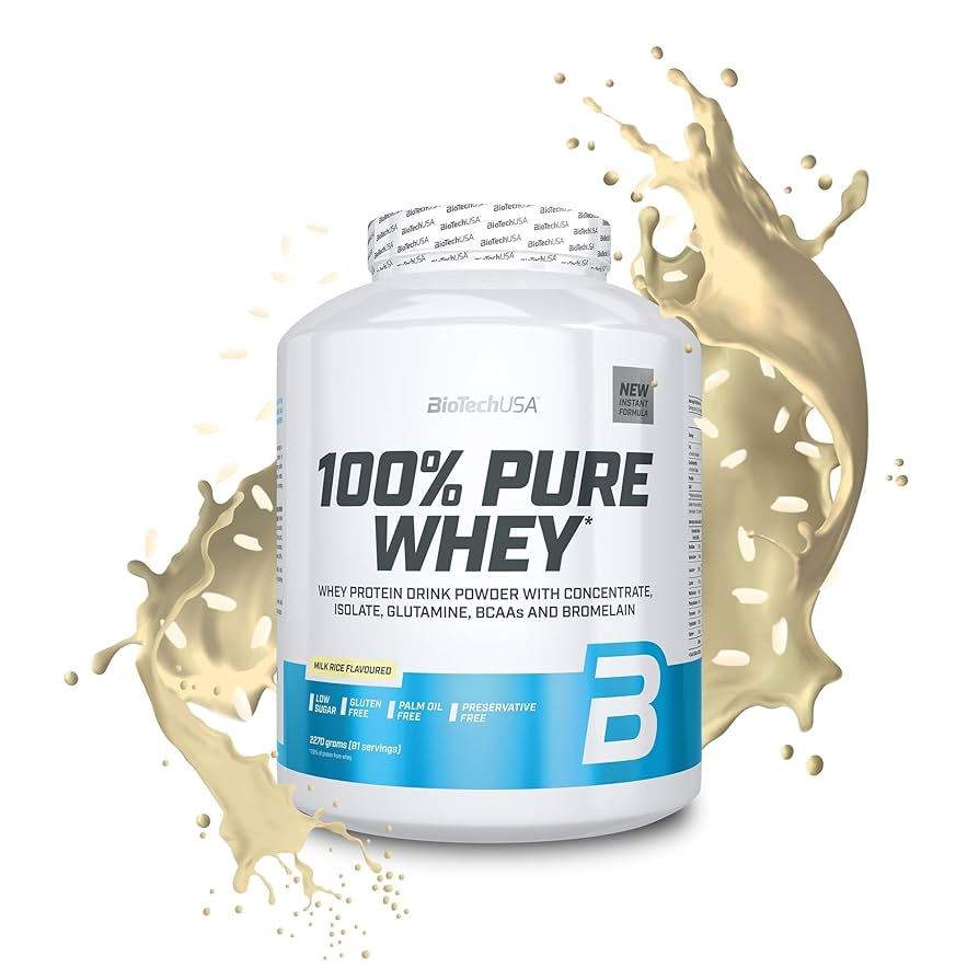 100% pure wheyMilk rice