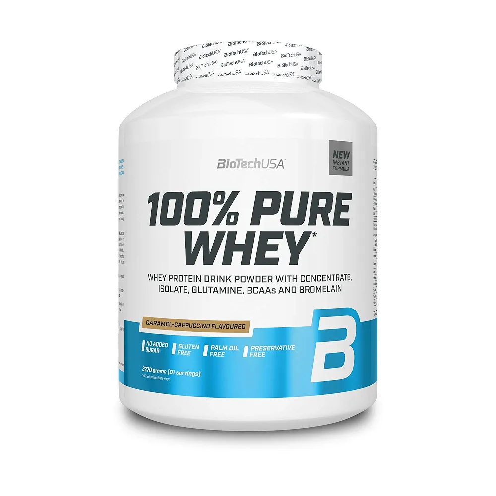 100% pure wheyCaramel-capuccino