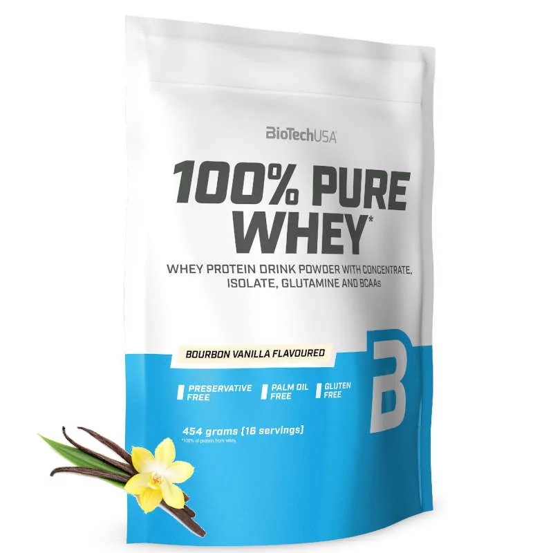 100% pure wheyBourbon vainilla