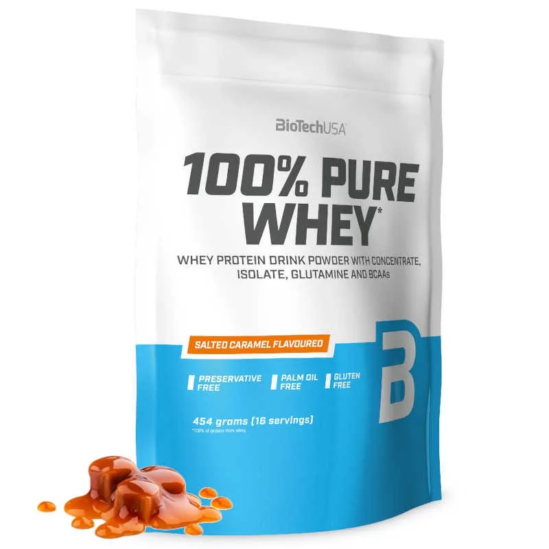 100% pure wheySalted Caramel