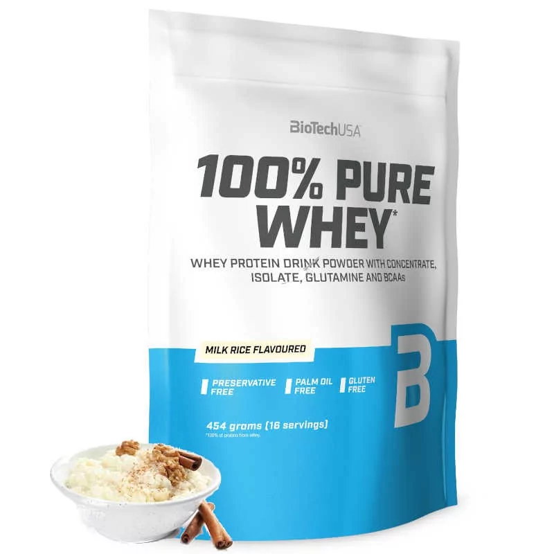 100% pure wheyMilk rice