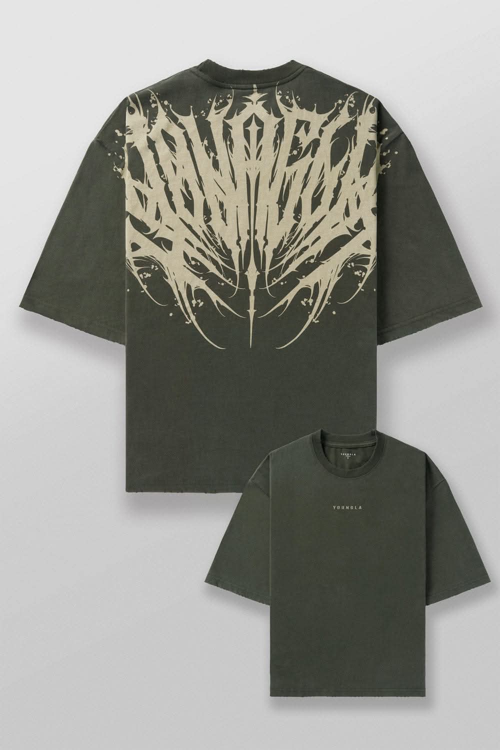 Polera Youngla color verde pacu