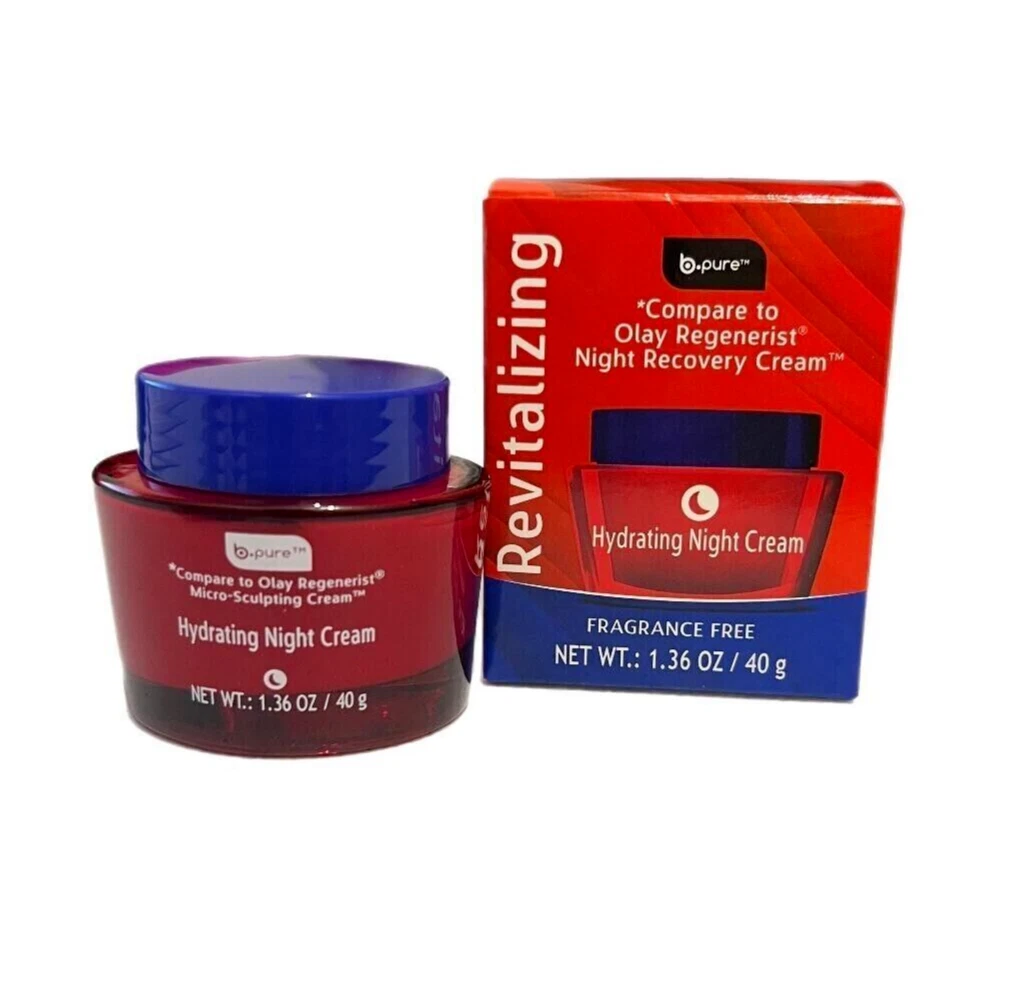 rema de noche hidratante revitalizante B-PURE